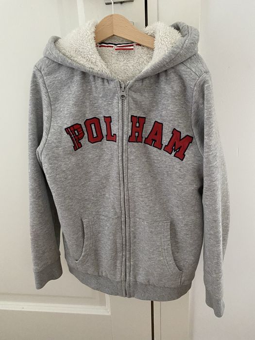 Polham ciepła bluza z kapturem roz 140cm