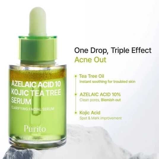 Purito Seoul Azelaic Acid 10 Kojic Tea Tree Serum