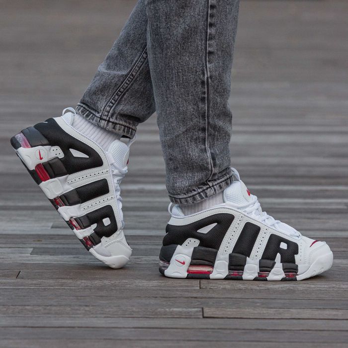 !SALE! Nike Air More Uptempo Low White Black 40 41 42 43 44 45 найк