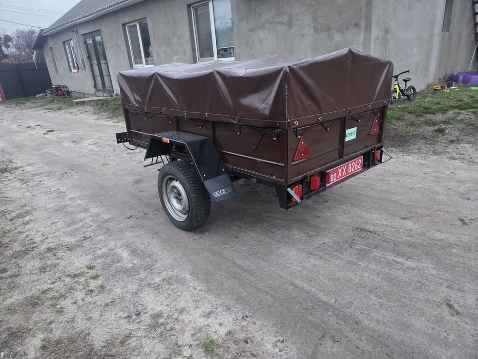 Причіп Беркут 2х1.25х40
