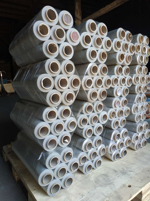 стрейч плівка перв. 500мм/17мк/250м (1,9кг),скотч,ППБ,фольга,пергамент