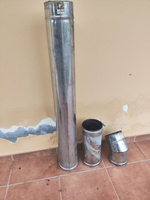 Tubo em latão para chaminés