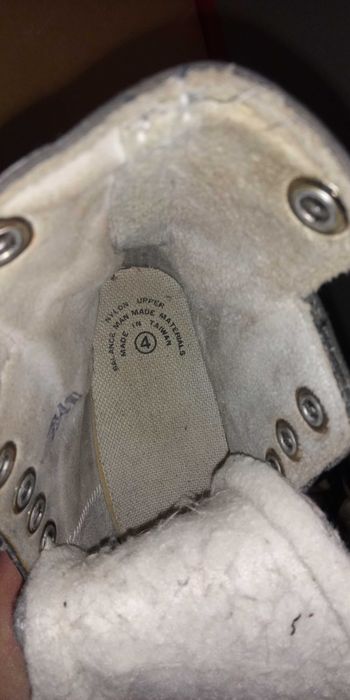 Łyżwy  hokejowe  BOTAS x 3 pary:  wkładki dł.   20/22/23cm