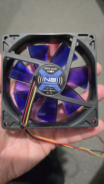 Wentylator NOISEBLOCKER ultra quiet XE1" 92mm - 1szt.
