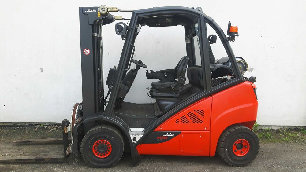 Wózek widłowy Linde H20T-600 Triplex obrotnica