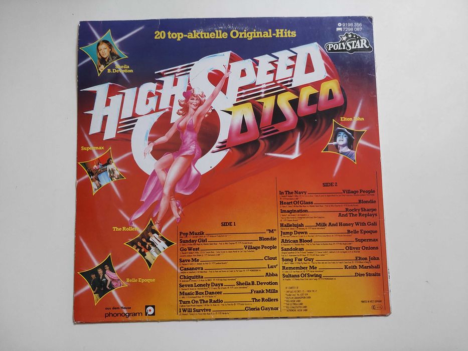 HIGH Speed Disco winyl