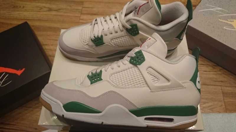Dowód zakupu/oryginalne buty Jordan 4 retro Pine Green R.44