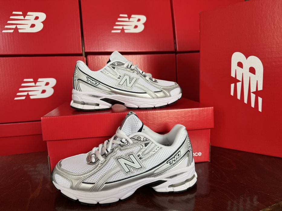 Розпродаж Кросівки жіночі, чоловічі білі new balance 740, кросовки new balance