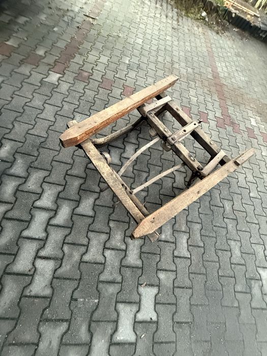 Stare sanie, smyki, gnatki konne