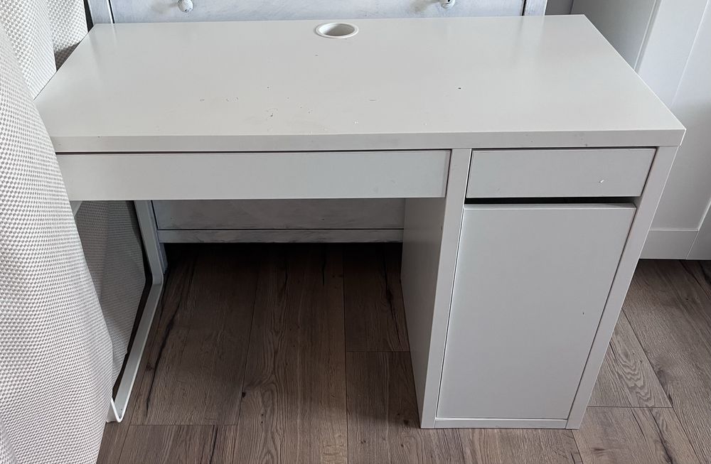 Biurko ikea białe