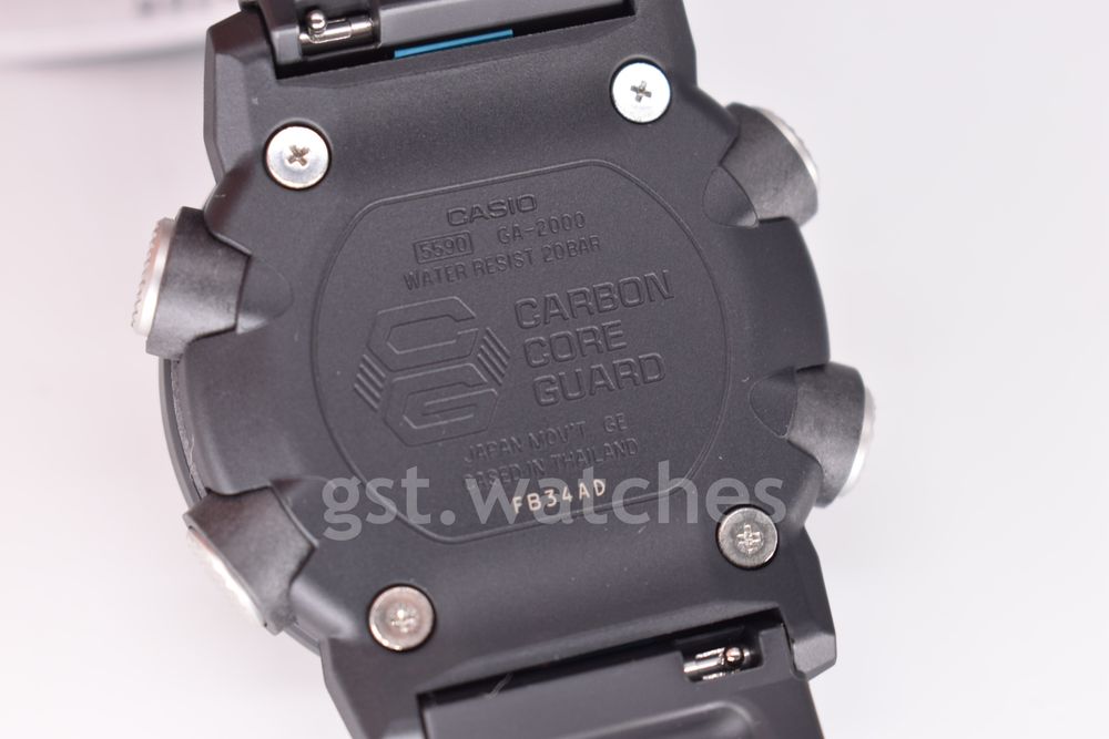 Casio G-Shock GA-2000-1A2 NEW ORIGINAL | Carbon-Core