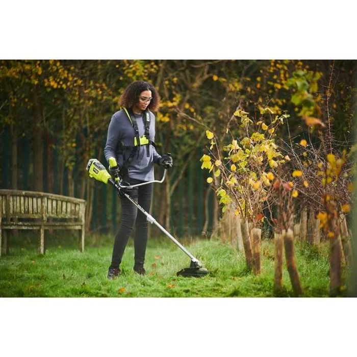 Безщітковий триммер з ліскою та ножем 26см ryobi ry18bcx26a-0