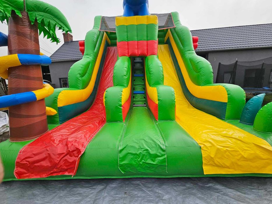 Zamek Dmuchany   piesek goryl  słonik Stitch POPCORN  WATA PIANA PARTY