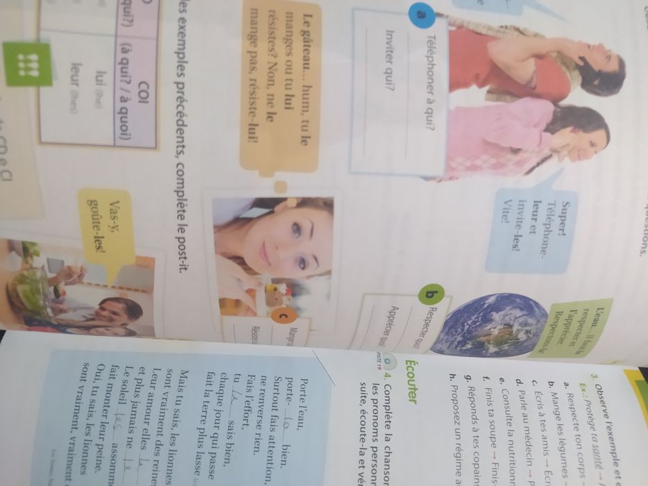 Mots-cles francês 8 ano manual escolar