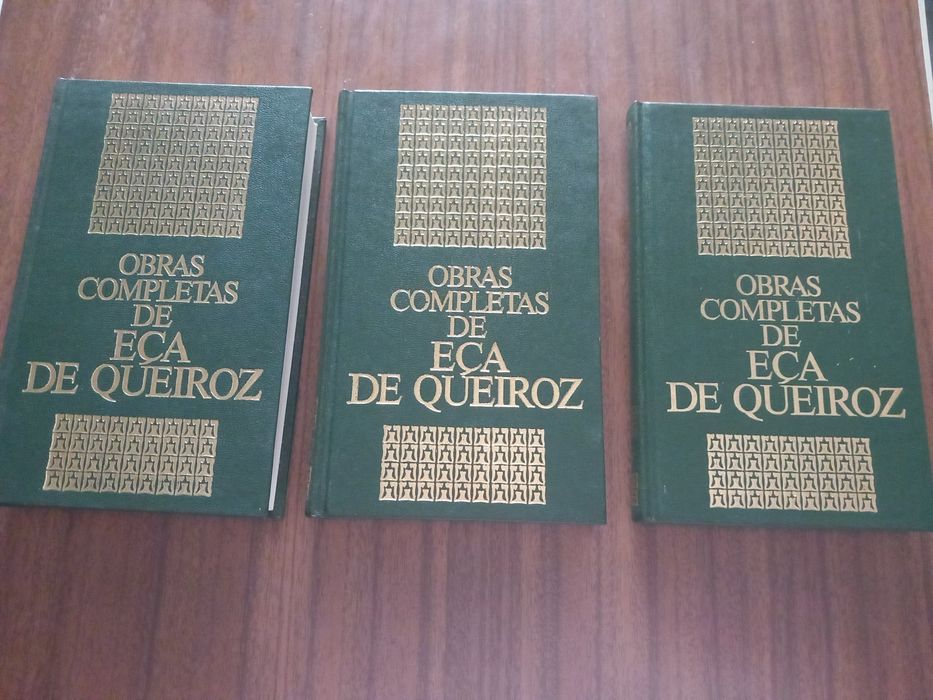 Eça de Queiroz,  obras completas,...3 volumes