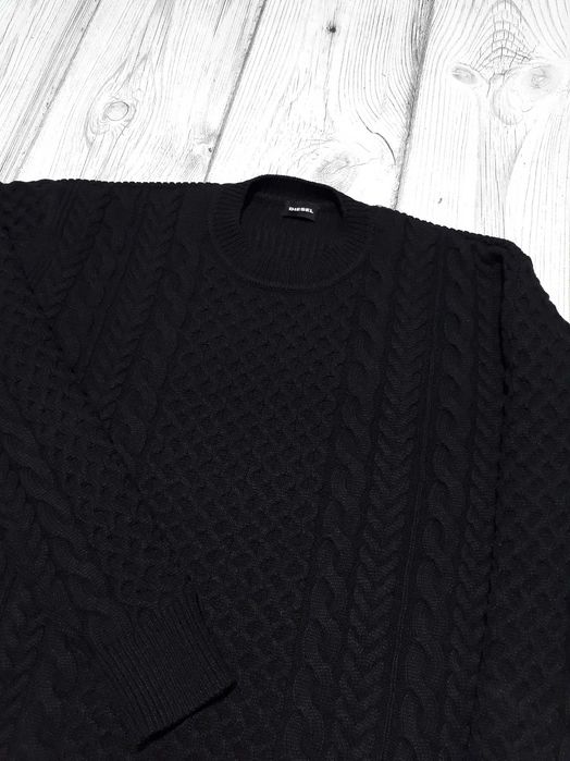 Светр DIESEL cable knitted кофта розмір L-XL