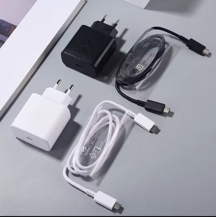 Szybka Ładowarka Samsung 45w usb-c s22 s23 s24 oppo iPhone Jbl itp