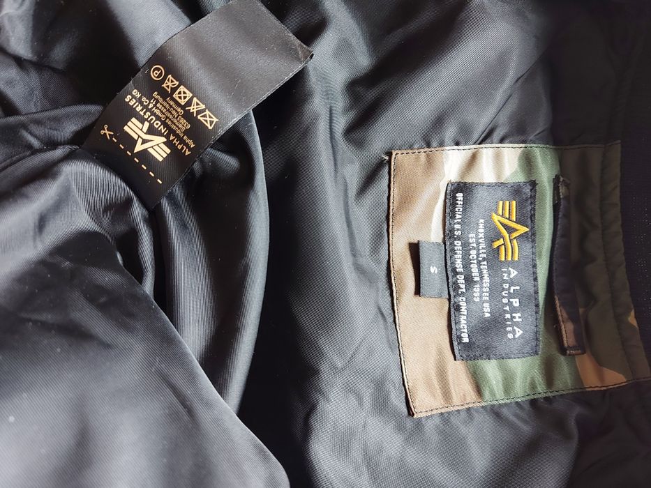 Alpha industries ma-1 TT size S moro Flyers pilotka wiosna-jesien Nowa