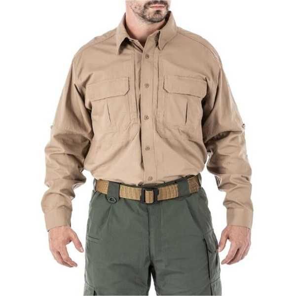 Тактическая рубашка  5.11 Tactical Long Sleeve Cotton Shirt (Coyote)