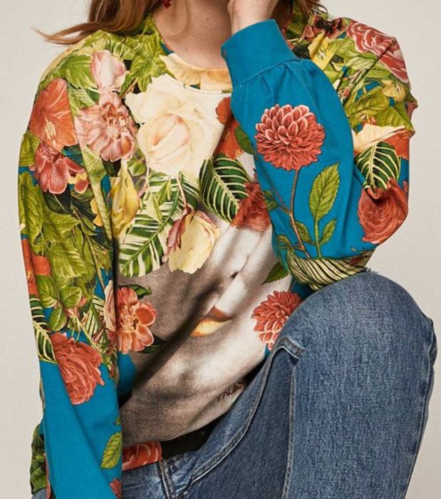 Medicine  Bluza Frida Kahlo kwiaty M L