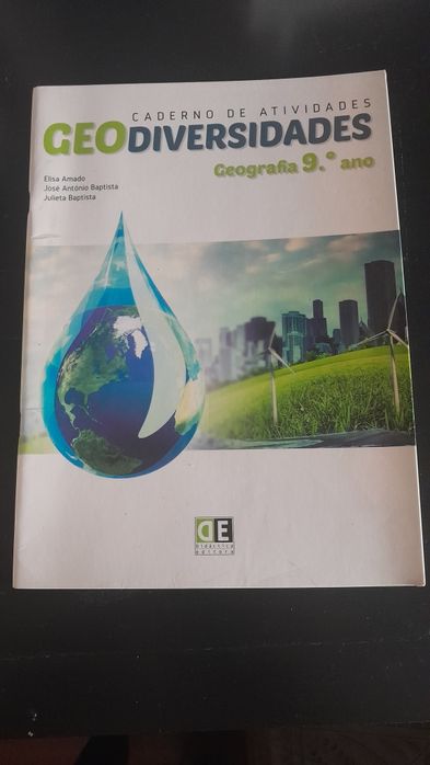 Caderno de atividades GeoDiversidades geografia 9.° ano