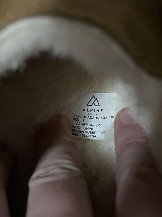 Ботинки зимние, новые