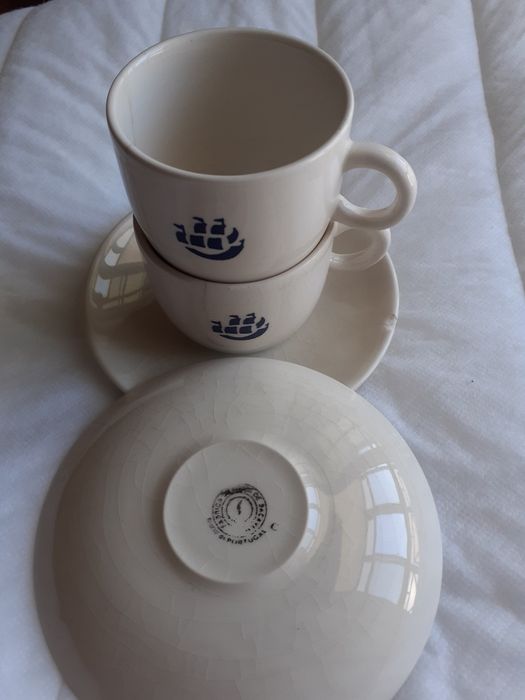 Chávenas de café da Fábrica da Loiça de Sacavêm