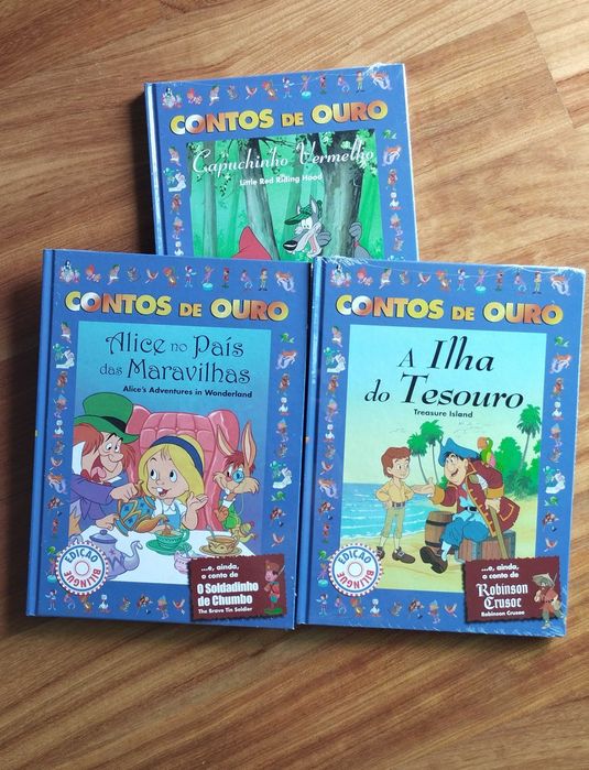 Contos de Ouro - Colecção Infantil Bilingue (Português / Inglês)