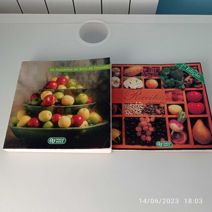 Livros de receitas