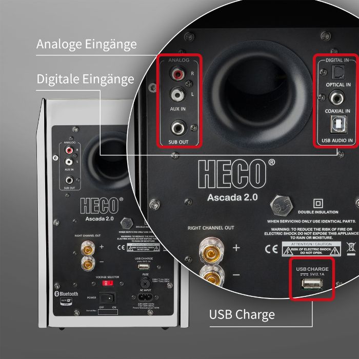 Продам акустика Heco Ascada 2.0 BTX