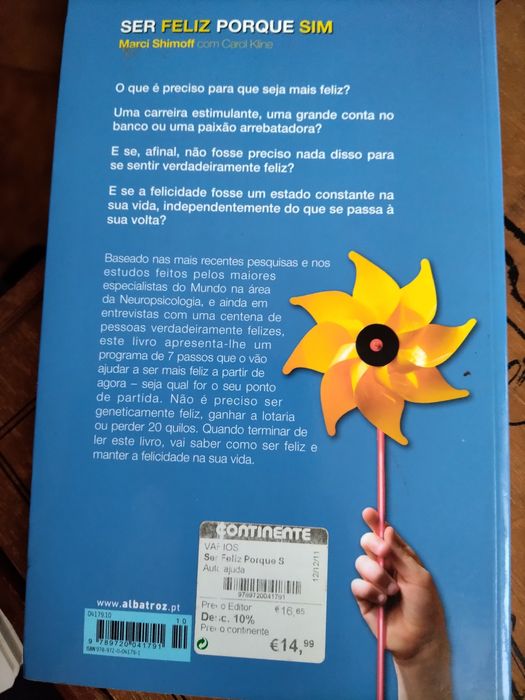 Livro Ser feliz porque sim