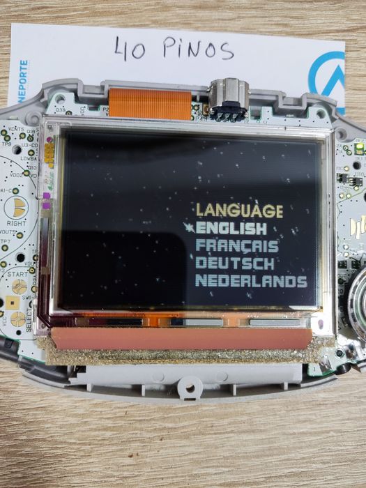 Display GBA 40 pinos Original nintendo