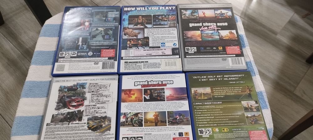 Jogos variados para Ps2