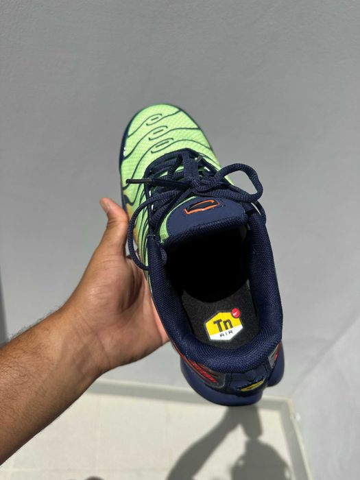 Sapatilhas Nike Air Max Plus TN 1 Gradiente Verde Laranja - Tam 42 (Novas)
