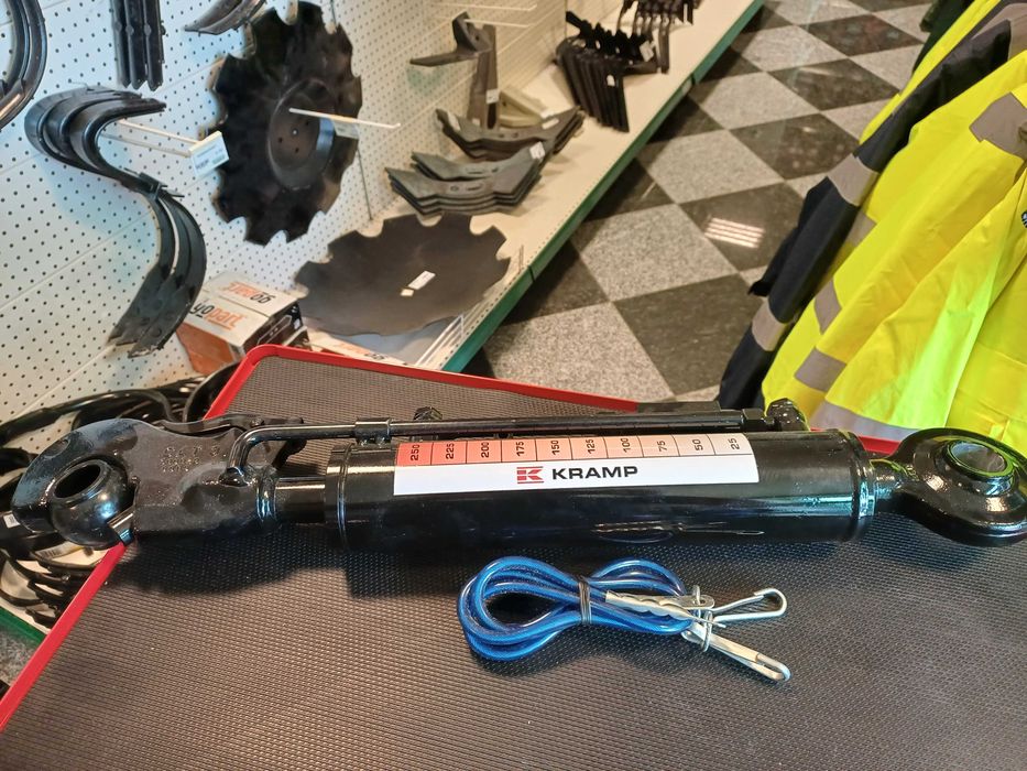 Łącznik górny hydrauliczny z hakiem TCVNN, 630 mm kat. 3