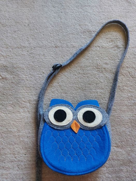 Torebka filcowa sowa