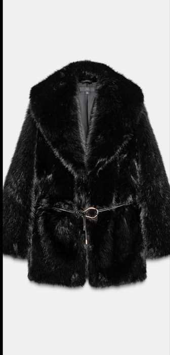 Futerko sztuczne zara z paskiem