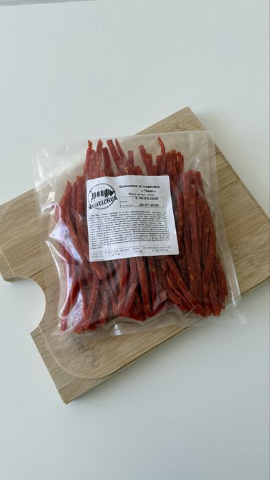 Джерки від Мосейчук! Оптові виробники сушених мʼясних снеків.