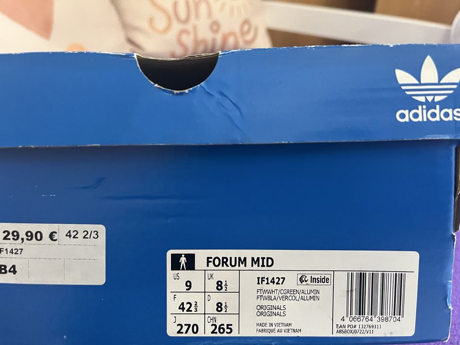 Adidas Forum Mid Bota