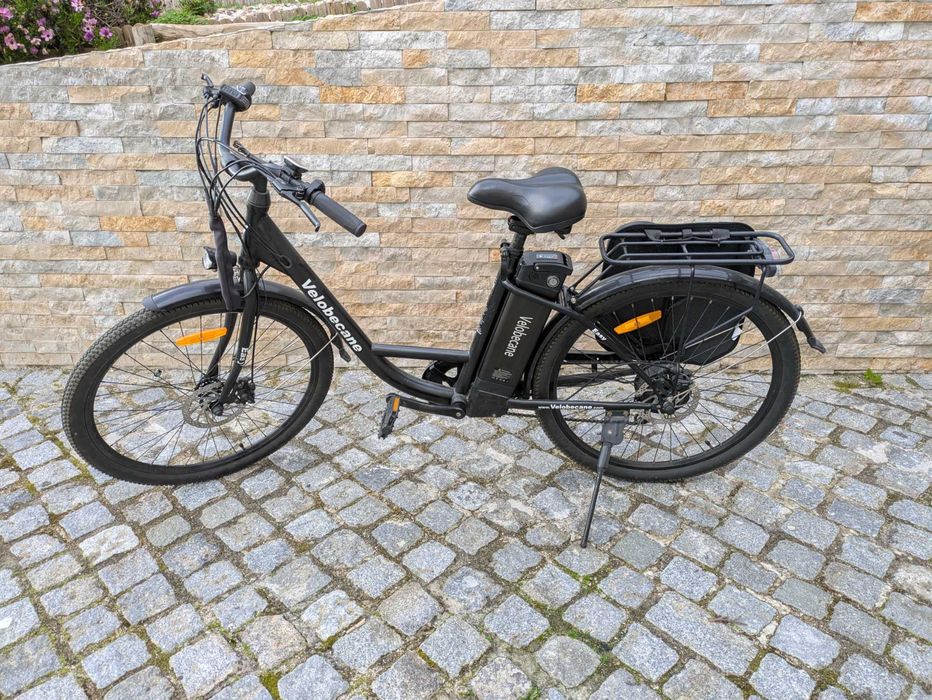 Bicicleta Elétrica Citadina Velobecane como nova