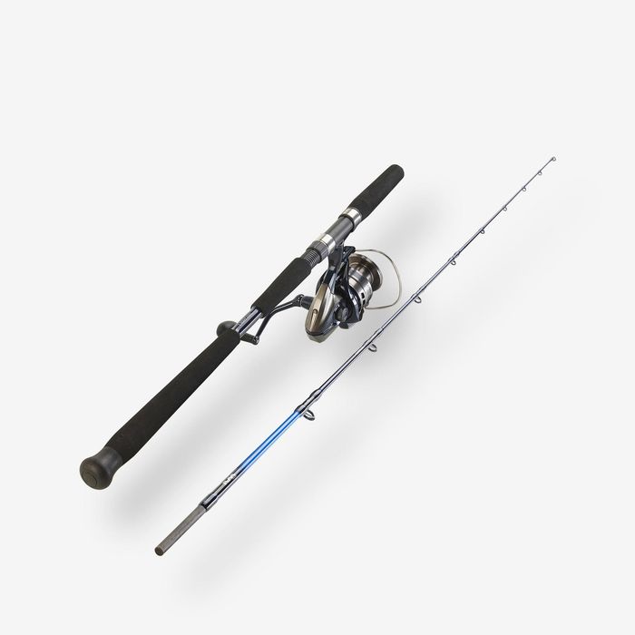Jigging de Pesca no Mar com Amostra ILICIUM JIGGING 500 6'2 30 lbs