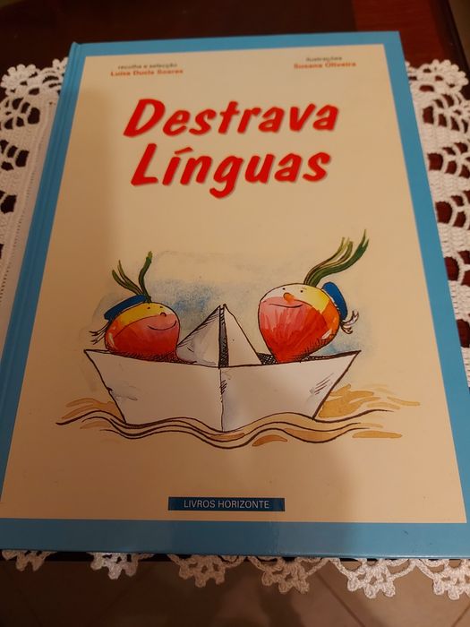 Livro "Destrava Línguas" p/ crianças do 1° Cliclo.