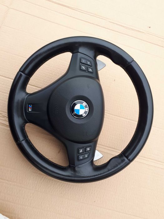 Kierownica Skórzana z Łopatkami bmw m3 e92 e93 e90 v8 4.0 420km