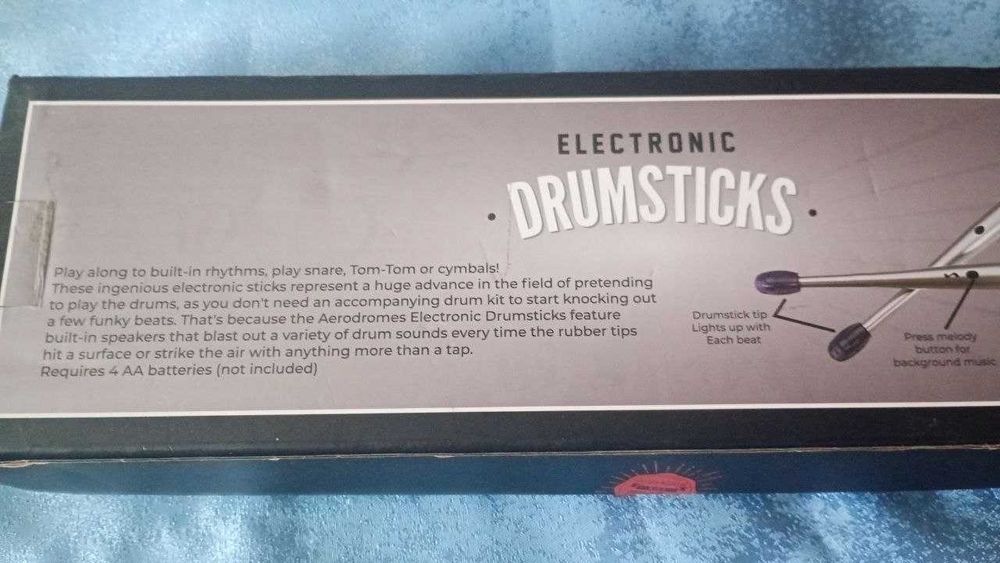 Електронні музичні барабанні палички для дітей Drumsticks