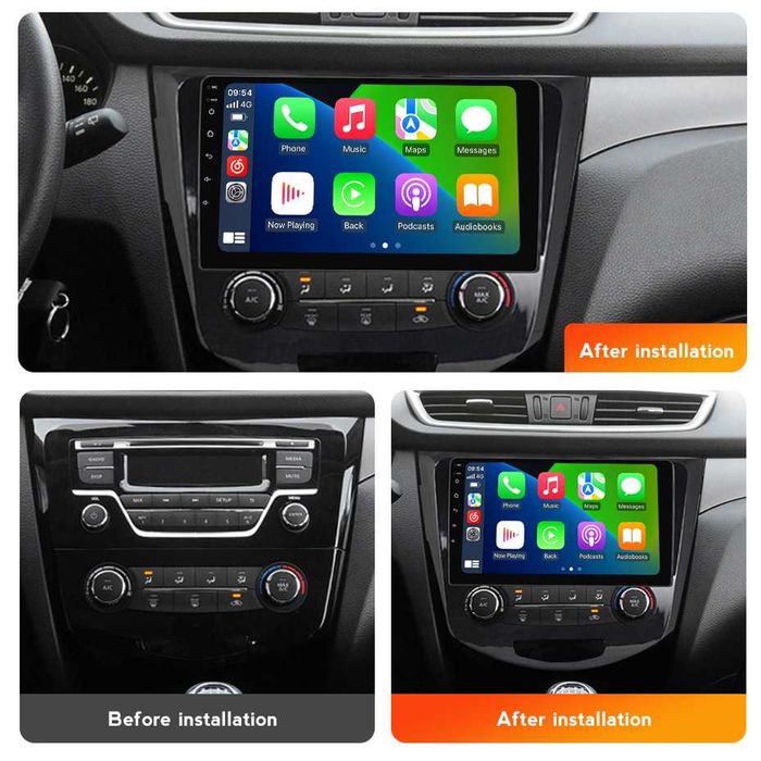 Магнітола Nissan X-Trail Qashqai Rogue android GPS навігація ніссан