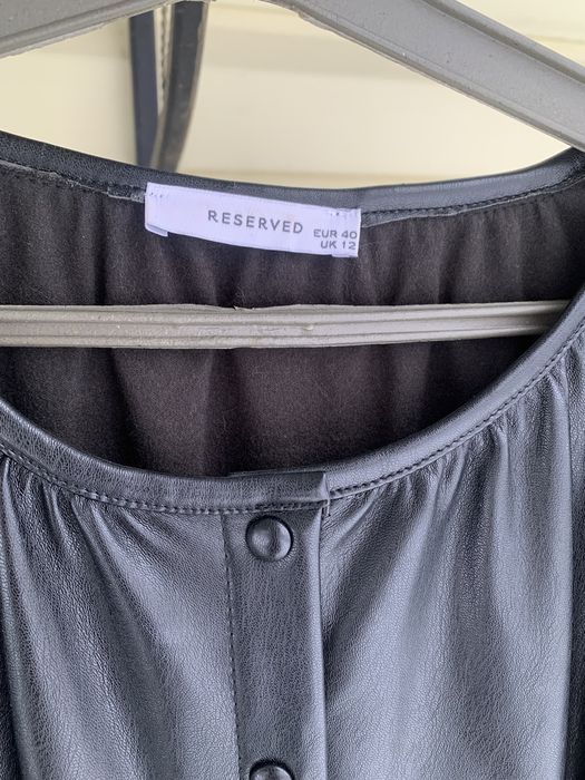 Плаття штучна шкіра, Reserved, 40 р.
