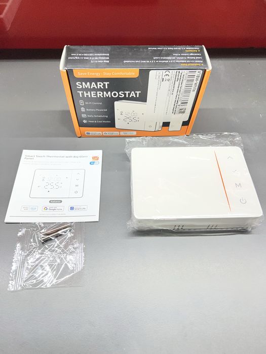 Termóstato Inteligente Wi-Fi (Tuya / Smart Life / Alexa) - NOVO