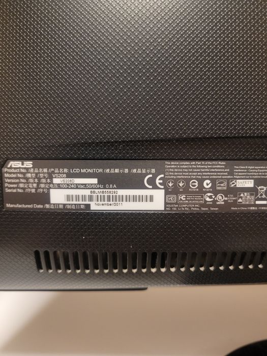 Монитор для компа ASUS