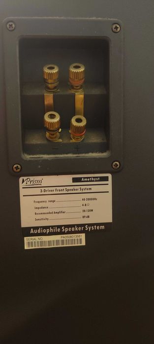 Amplituner Yamaha RX-V359 + głośniki Prism