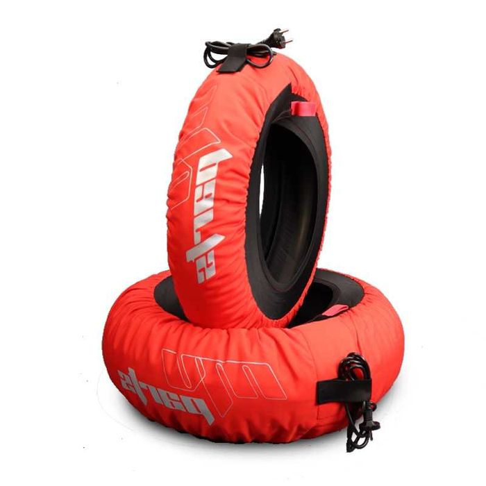 Mantas aquecedores de pneus vermelhas 80 graus